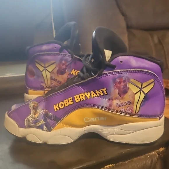 Kobe Bryant High Top Sneakers #24 - Picture 3 of 5